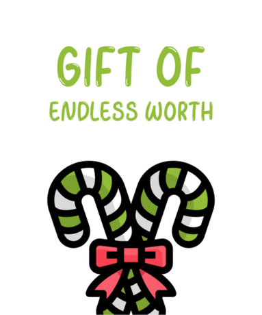 Nadruk Gift od endless worth - Przód